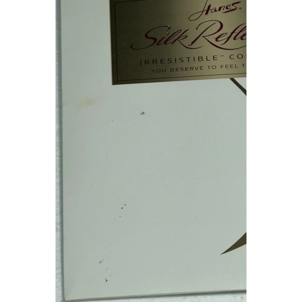 Hanes Pantyhose Silk Reflections H01 Sz CD Gentlebrown Control Top Enhanced Toe